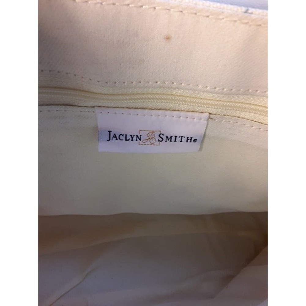 Jaclyn Smith Spring Fresh Yellow & Lilac Shoulder Bag NWT Vintage Stock - Picture 8 of 11
